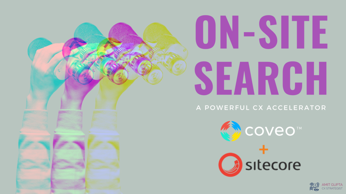 On-site Search Engines, a powerful CX accelerator